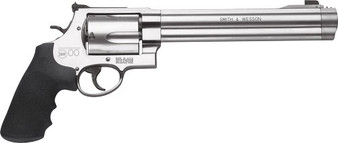 S&W 500 500SW 8.38" AS 5-SHOT - STAINLESS STEEL RUBBER