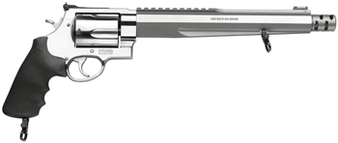 S&W 460XVR PERFORMANCE CENTER - 460SW 10.5" AS SS RUBBER
