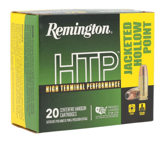 Remington Ammunition 22248 HTP  380ACP 88gr Jacketed Hollow Point 20 Per Box/25 Case