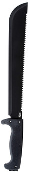 S.O.G SOG-MC01-N SOGfari  13" Black Powder Coated 3Cr13MoV SS Blade Black Kraton Handle 19" Long Includes Sheath