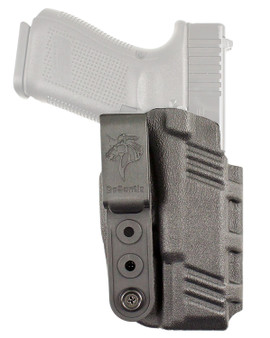 DeSantis Gunhide 137KJA09Z0 Slim-Tuk  IWB Black Kydex Fits S&W Shield X Ambidextrous