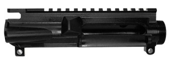 White Label Armory WLA-UPR-2001-01 Forged Upper Receiver  Aluminum Black Armor Cerakote For AR-15