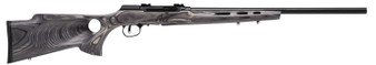 Savage Arms 47221 A Series Target Full Size 22 WMR 10+1 22" High Luster Heavy Target Barrel, High Luster Drilled & Tapped Carbon Steel Receiver, Gray Thumbhole Laminate Stock, Right Hand
