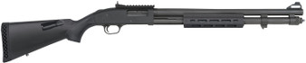 Mossberg 50768 590A1 Tactical 12 Gauge 3" 8+1 20" Cylinder Bore Barrel Black Rec with XS Ghost Ring Sights Black Fixed with Storage Compartment Stock Right Hand Includes M-LOK Handguard