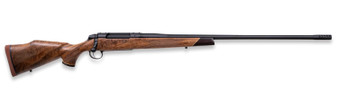 Weatherby 3WASD25RWR6B 307 Adventure SD 25 WBY RPM 3+1 24" +2" Graphite Black Cerakote Fluted Threaded Barrel, Graphite Black Cerakote Steel Drilled & Tapped Receiver, Walnut Fixed Stock, Right Hand