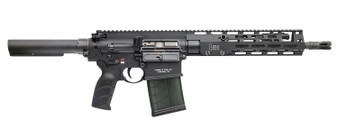 HK 81001052 MR762 A4 7.62x51mm 20+1 13" Threaded Barrel, M-LOK Handguard, Black Receiver w/Picatinny Rail, Black Pistol Tube, Black Ergonomic Grip