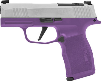 SIG P365X PST 9MM 12R PURP/SS