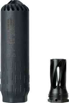 HUXWRX FLOW 556 TI KIT - SUPPRESSOR W/ FLASH HIDER BLK