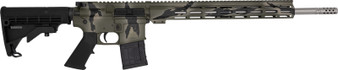 GLFA AR15 450 BUSHMASTER - 18" S/S BBL PURSUIT GREEN CAMO
