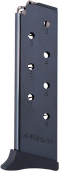 MEC-GAR MAGAZINE BERSA THUNDER - 380ACP 8RD FINGER REST BLUED