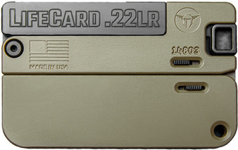 TRAILBLAZER LIFECARD 22LR - SINGLE SHOT OD GREEN