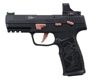 SIG P322 ROSE 22LR 4" W/ROMEO - RS OPTIC (3)20RD BLACK/ROSE