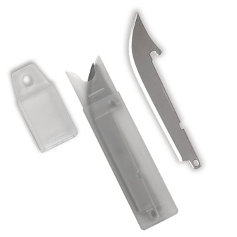 AccuSharp 742C Replaceable Blade Razor Replacement Blades 3.50" Stainless Steel Blade 6 Blades