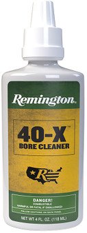 Remington Accessories 18397 40-X Bore Cleaner Removes Carbon/Lead/Plastic Fouling/Powder 4 oz Squeeze Bottle