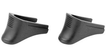 Pearce Grip PGLCP Grip Extension  made of Polymer with Black Finish & 1/2" Gripping Surface for 380 ACP Ruger LCP & LCP II 2 Per Pack