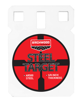 Birchwood Casey BC-SQR4-38 Centerfire Target 3/8" AR500 Steel 4" Square Gong
