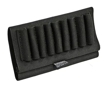 Blackhawk 74SH00BK Buttstock Shell Holder  Black Nylon 9rd Rifle
