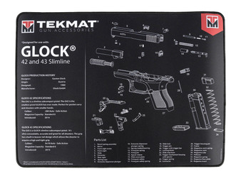 TEKMAT TEK-R20-GLOCK-42-43  20X15 ULTRA GLK 42/43