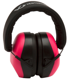 Pyramex VGPM8010PC Venture Gear V80 Muff Foam 26 dB 32 dB Over the Head Orange Pink/Black Adult 1 Pair