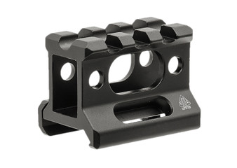Leapers MTRSX1S Picatinny Riser  Matte Black Anodized Aluminum Picatinny/Weaver Mount