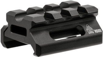 Leapers MTRSX5S Picatinny Riser  Matte Black Anodized Aluminum Picatinny/Weaver Mount