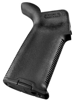 Magpul MAG416BLK MOE+ Grip Black Polymer w/OverMolded Rubber Textured Finish Fits AR-15/AR-10/M16/M4/M110/SR25