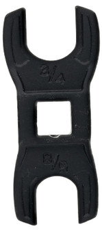 Wheeler 1199465 Muzzle Device & Buffer Tube Crowfoot Wrench Black Steel