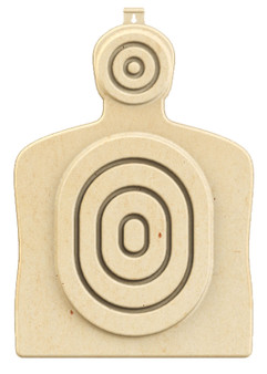 Birchwood Casey 3DTGTBTT Torso Target  31.25" H x 21.25" W x 1" D 3D Bullseye Tan 3 Per Pack