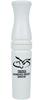 Primos 828 Shaved Reed  Open Call Snow Geese Sounds Attracts Ducks White Polycarbonate