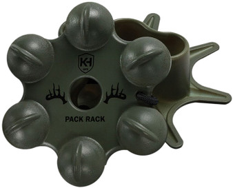Knight & Hale KHD1019  Pack Rack Attracts Deer Species Dark Green Plastic