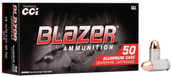 CCI 3570 Blazer Handgun 45ACP 230gr Full Metal Jacket 50 Per Box/20 Case