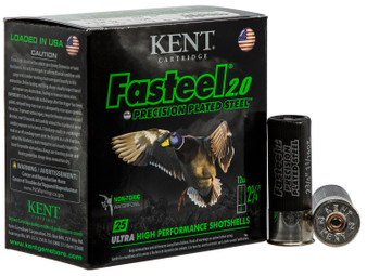 Kent Cartridge K122FS303 Fasteel 2.0  12 Gauge 2.75" 1 1/16 oz 3 Shot 25 Per Box/ 10 Case