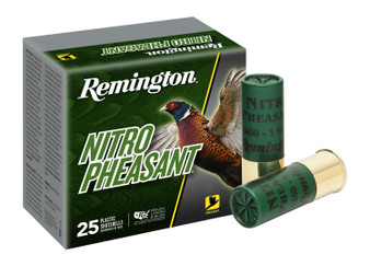 Remington Ammunition 28636 Nitro Pheasant  12Gauge 2.75" 1 3/8oz 6Shot 25 Per Box/10 Case