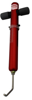 Birchwood Casey TRGSCL Trigger  Scale  Red Aluminum Body with Stainless Steel Trigger Pull & Rubber Black Handle for Firearms