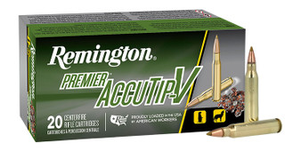 Remington Ammunition 29184 Premier Accutip-V 223Rem 50gr AccuTip V Boat Tail 20 Per Box/10 Case
