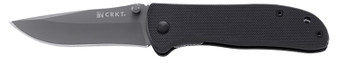 CRKT 6450K Drifter  2.88" Folding Plain Gray TiCN 8Cr14MoV SS Blade/Black G10 Handle Includes Pocket Clip
