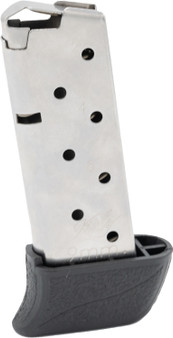 Kimber Mfg, Inc 1200848A Micro 9  8rd Extended 9mm Luger Silver Stainless Steel