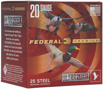 Federal PWUX2092 Premium Black Cloud 20Gauge 3" 1oz 25 Per Box/10 Case