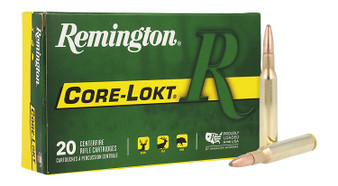 Remington Ammunition 21325 Core-Lokt  270Win 100gr Pointed Soft Point Core-Lokt 20 Per Box/10 Case