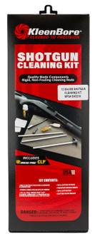 KleenBore SHO216 Classic Cleaning Kit 12 Gauge Shotgun
