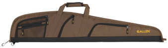 Allen 99546 Daytona Rifle Case Scoped Rifle Case 46" Mocha Brown Endura w/Black Trim, Accessory Pockets, Adjustable Sling & Easy Clean Lining