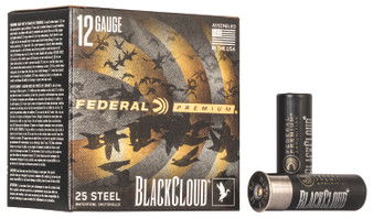 Federal PWBX1421 Black Cloud FS 12Gauge 3" 1 1/4oz 1Shot 25 Per Box/10 Case