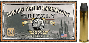 Grizzly Ammo GC357M8   357Mag 158gr Round Nose Flat Point 50 Per Box/10 Case