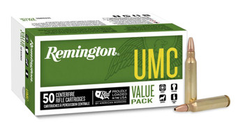 Remington Ammunition 23908 UMC Value Pack 223Rem 50gr Jacketed Hollow Point 50 Per Box/8 Case