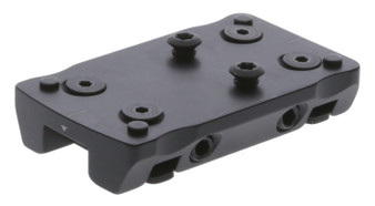 TruGlo TGTG8954U1 Universal Shotgun Rib Mounts  Black 4-Post Mounting System