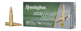 Remington Ammunition 27676 Premier Match 6.8mmRemSPC 115gr Sierra MatchKing BTHP 20 Per Box/10 Case