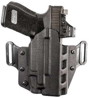 DeSantis Gunhide 195KA6VZ0 Veiled Partner  OWB Black Glock 19/23/32/45 Ambidextrous