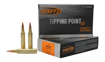 HSM  Tipping Point 2 Super Shock Tip 7mm Rem 162 gr Hornady SST 20 Per Box/ 20 Case