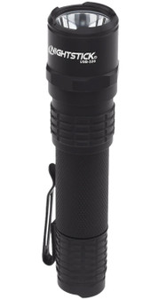 Nightstick USB320 USB Rechargeable EDC Flashlight  Black Anodized 320 Lumens White LED