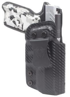 Fusion Firearms QUFUSXFRH XF Pro  Holster IWB/OWB Black Boltaron, Belt Clip, Right Hand